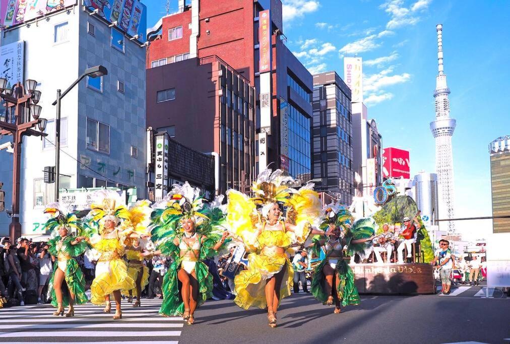 403 Oshiage Sta 3mins Walk! Wi-fi & Elevator 4pax Tōkyō