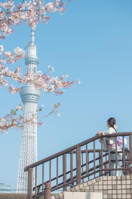 403 Oshiage Sta 3mins Walk! Wi-fi & Elevator 4pax * Tōkyō